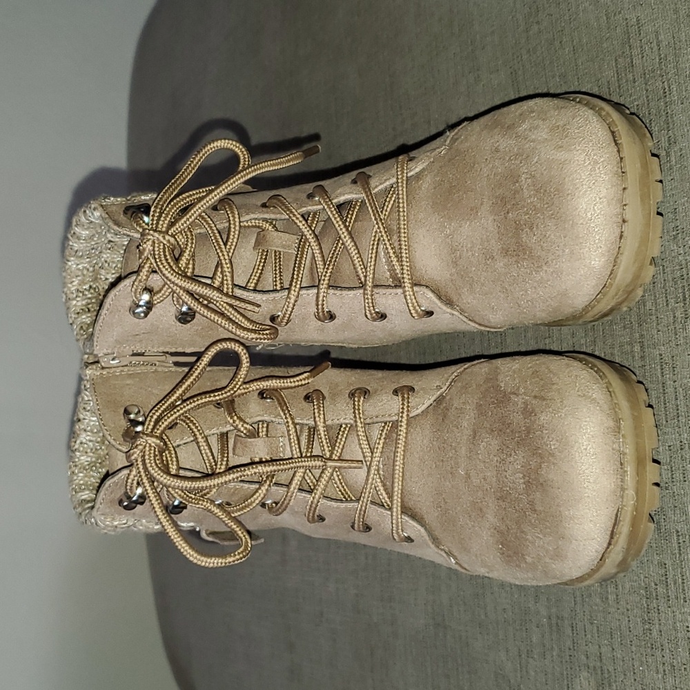 Sugar Little Girls Combat Boots Size 3